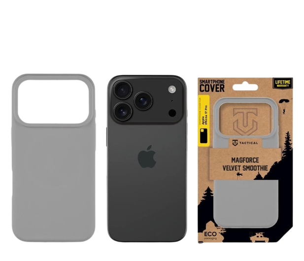 Tactical MagForce Velvet Smoothie Kryt pro Apple iPhone 17 Pro Foggy - 1514476 - zdjęcie 4